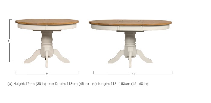 Donato 4 Seater Dining Table