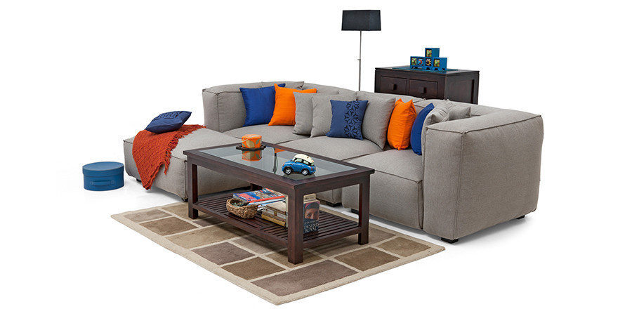 Hampman Modular Fabric Sofa 3Seater
