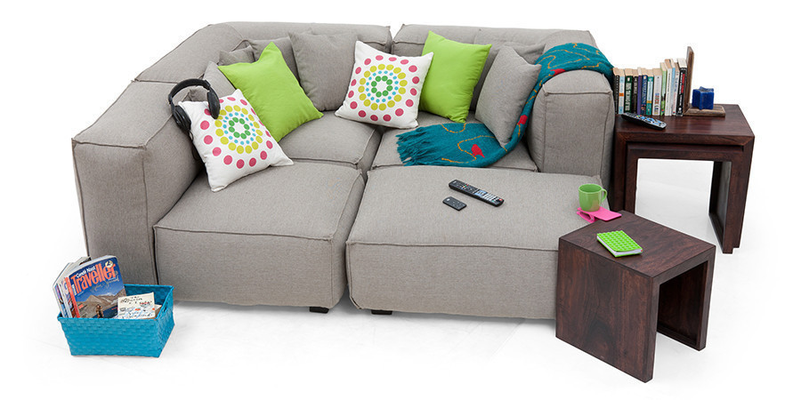 Hampman Modular Fabric Sofa 3Seater