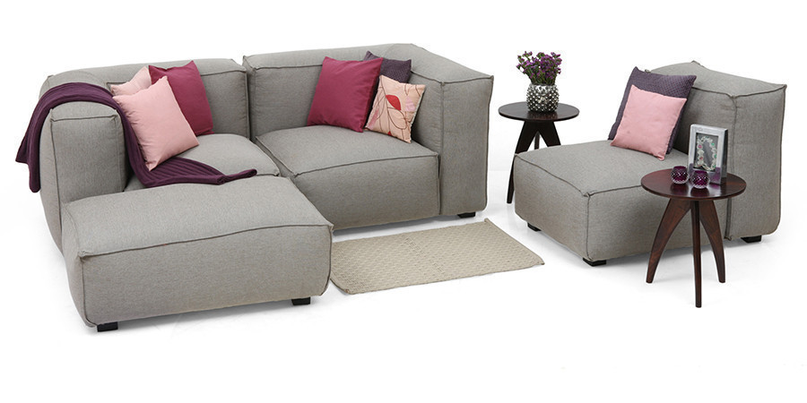 Hampman Modular Fabric Sofa 3Seater