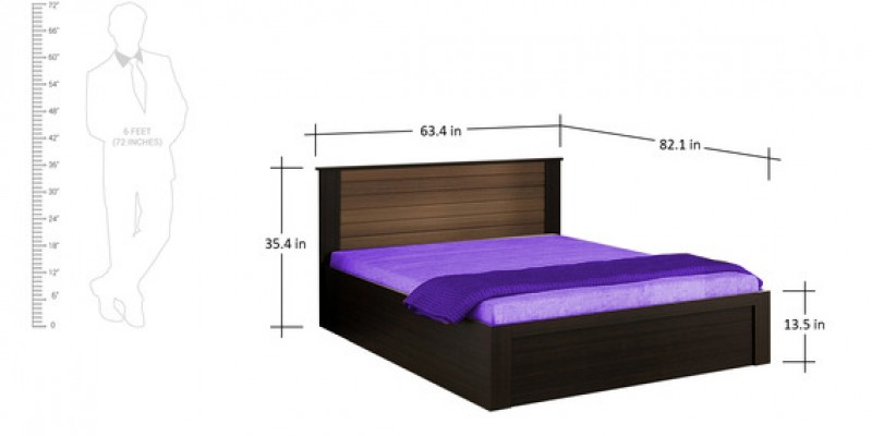 Anna Cosmos Queen Bed
