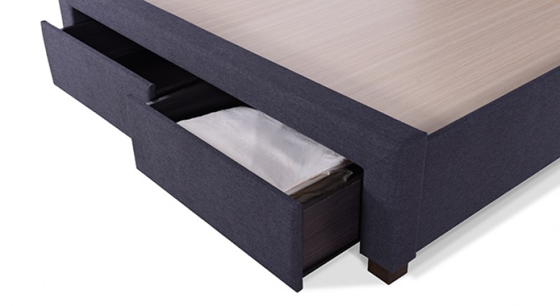 CASIOPE UPHOLSTERED STORAGE BED QUEEN SIZE
